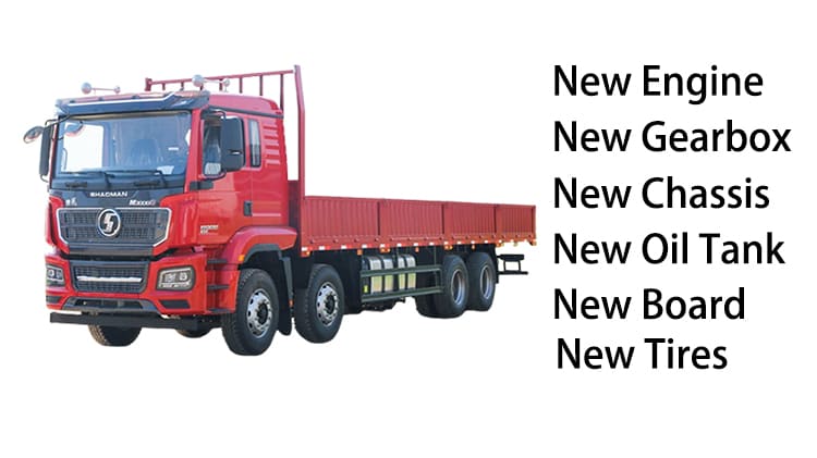 Camión Shacman 8x4 usado a la venta en Panamá