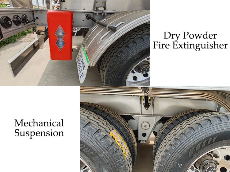 Fabricantes y proveedores de remolques cisterna de aluminio para gasolina en venta en Argentina