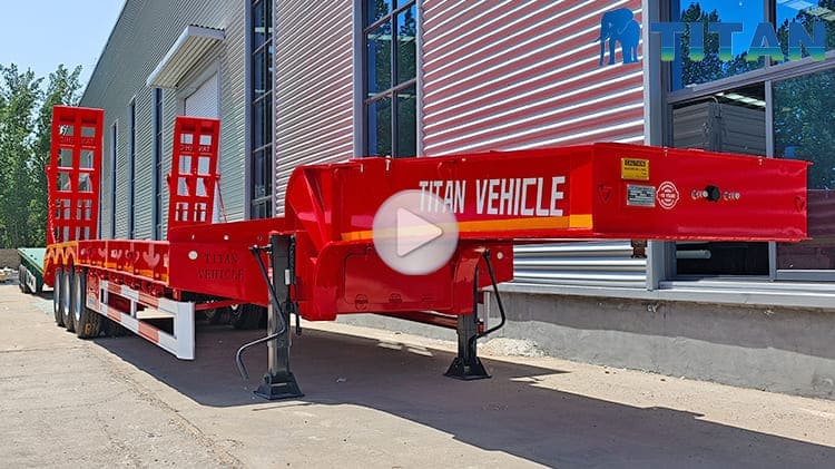 Cami&oacute;n Semirremolque de Cama Baja de 3 Ejes en Venta en Argentina