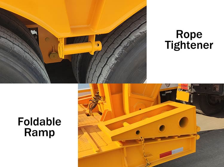Remolque Lowboy de 3 ejes en venta en Paraguay