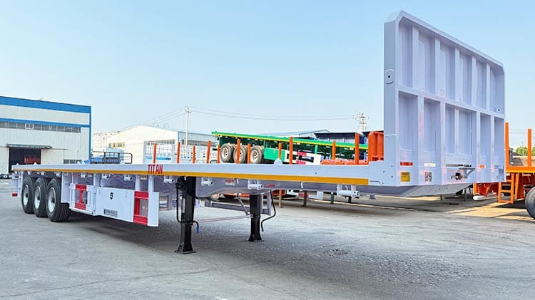 Precio de Semirremolque de Plataforma de 40 pies en venta en Dominicana