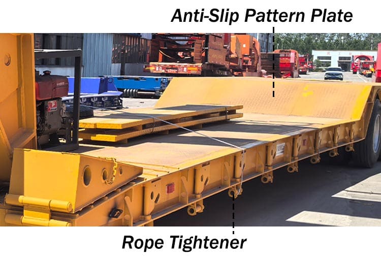 Remolque Lowboy RGN de 3 ejes en venta en Uruguay