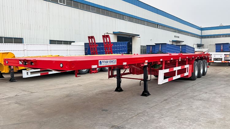 Remolque de plataforma de 3 ejes en venta en Argentina