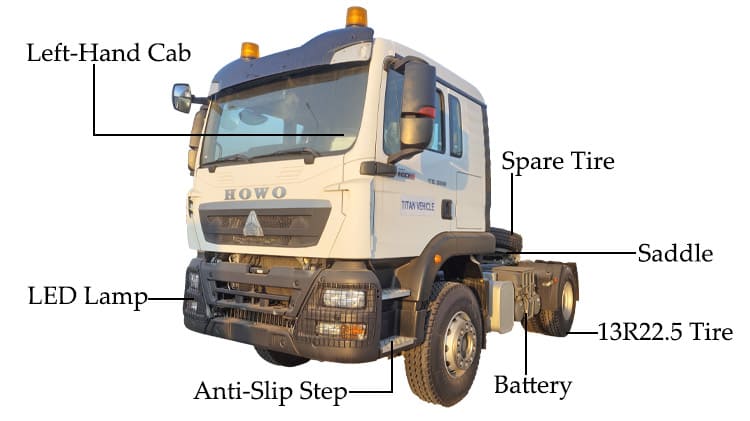 Tractor Sinotruk Howo 4x2 en venta en M&eacute;xico