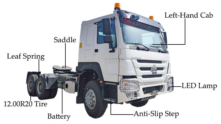 Cabeza tractora Sinotruk Howo 6x4 430 en venta en Costa Rica