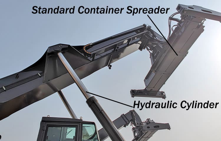 Reachstackers XCMG de 45 toneladas a la venta en Chile