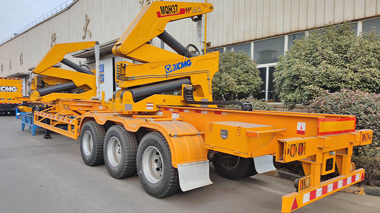 Camión de carga lateral de 40 pies en venta en México