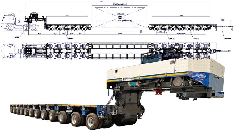 Remolque multieje Goldhofer en venta en Paraguay