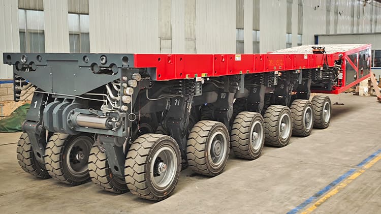 Significado de Transportador de Remolque SPMT en Venta en Chile