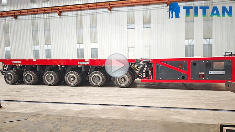 Significado de Transportador de Remolque SPMT en Venta en Chile