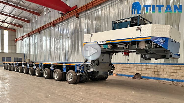 Remolque Goldhofer de 12 ejes en venta en Argentina