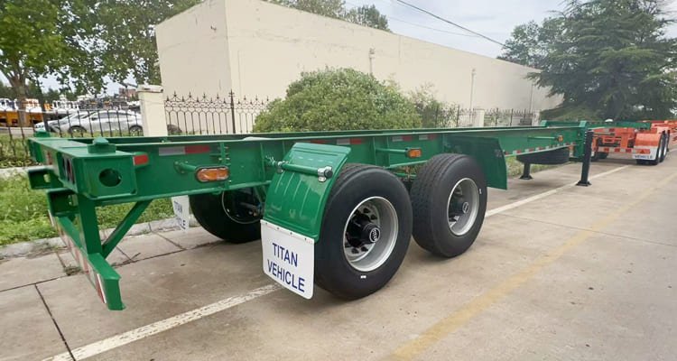 2 Axle Skeleton Trailer for Sale in Peru