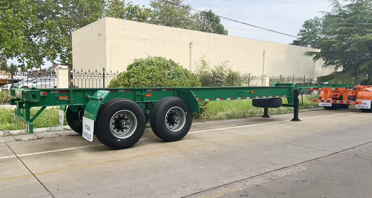 2 Axle Skeleton Trailer for Sale in Peru
