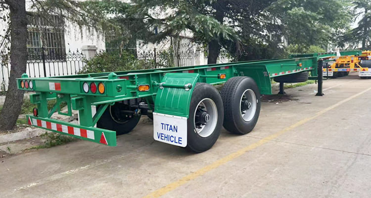 2 Axle Skeleton Trailer for Sale in Peru