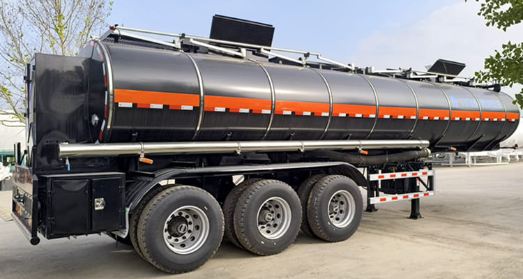 Remolque cisterna de asfalto en venta en Guinea