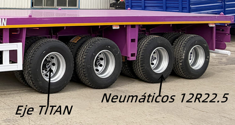 Plataforma para remolque trailer en venta