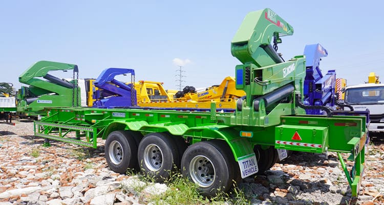 Remolque sideloader en venta