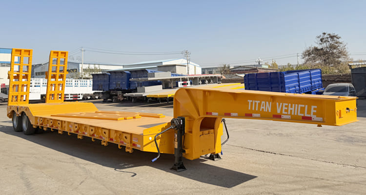 Remolque Plataforma Cama Baja en Venta en Peru