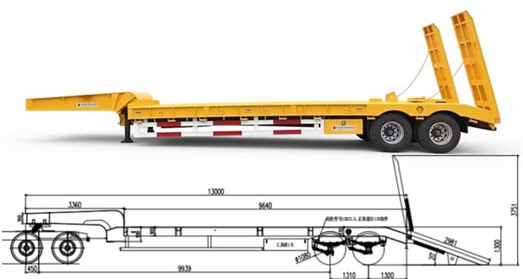 Gondola Semirremolque Plataforma Baja en Venta en Argentina