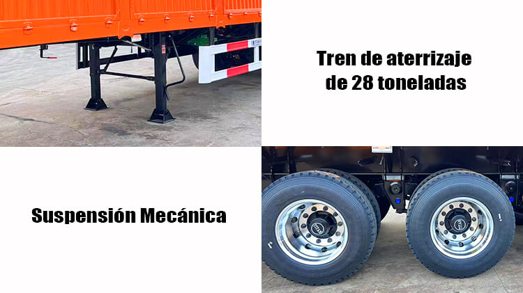 Semirremolque Rampla Plana Con Barand en Venta en México
