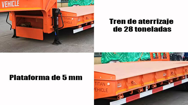 Remolque De Plataforma Baja de 80 Toneladas en Venta en Rep&uacute;blica Dominicana
