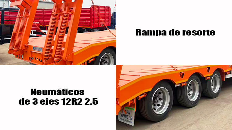 Remolque De Plataforma Baja de 80 Toneladas en Venta en Rep&uacute;blica Dominicana