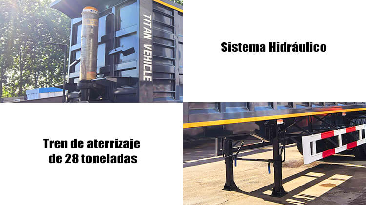 Semirremolque Basculante Ba&ntilde;era Nuevos de 3 Ejes en Chile