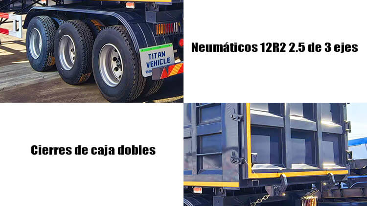 Semirremolque Basculante Ba&ntilde;era Nuevos de 3 Ejes en Chile