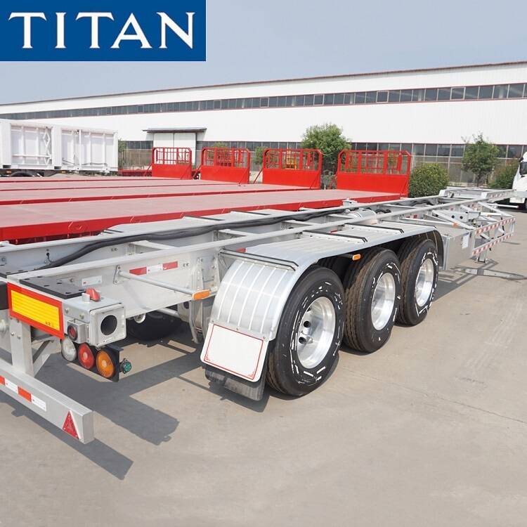 Aluminum Container Chassis Trailer