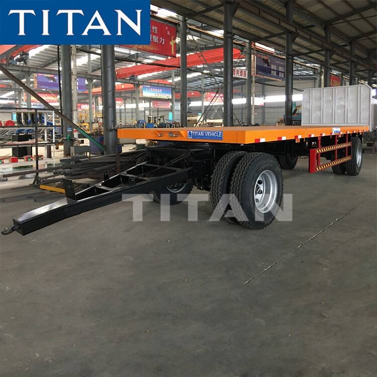 Remolque completo de plataforma plana
