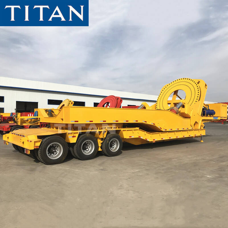 Remolque adaptador para transporte de hojas de 80 m