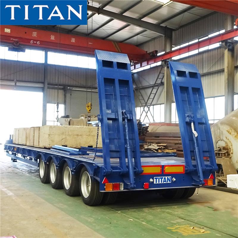 100T 4 ejes Lowbed en venta