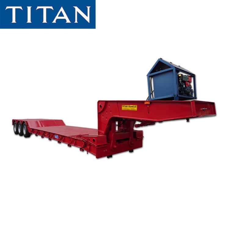 Remolque Lowboy desmontable en venta