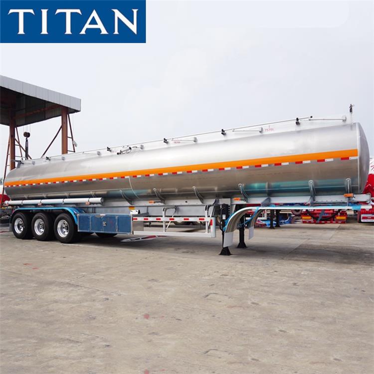 Remolque cisterna de aluminio 55000L