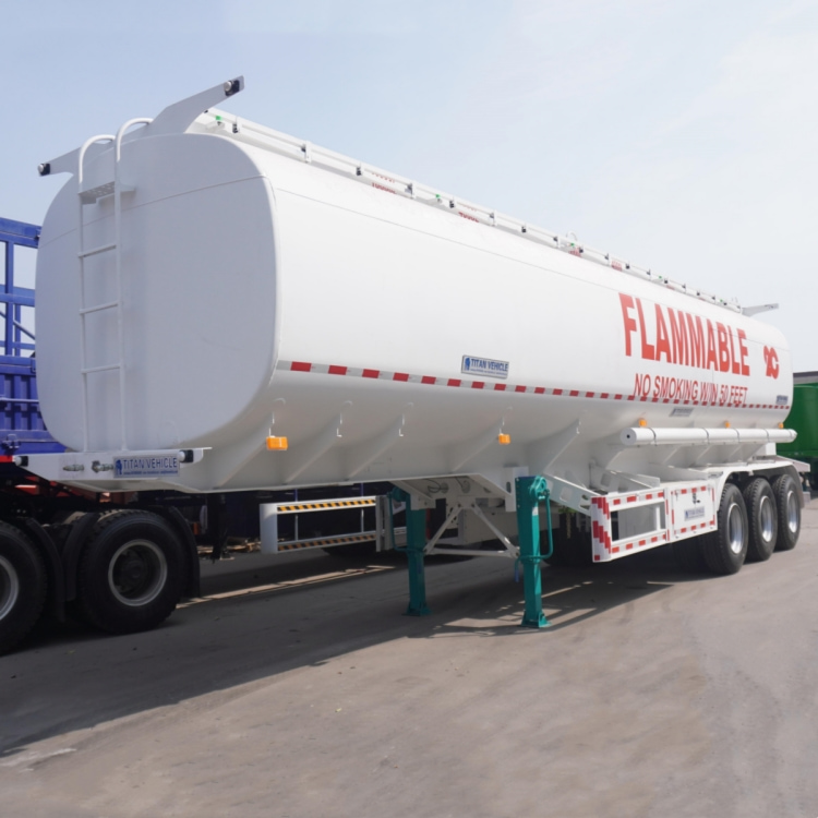 Remolque cisterna de gasolina de 45000 litros