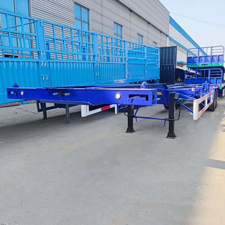 Remolques con chasis para contenedores de 40 pies