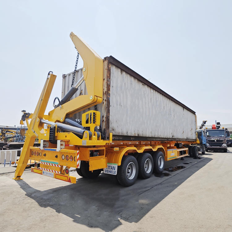 Remolque de elevación lateral para contenedores de 37 T y 40 pies