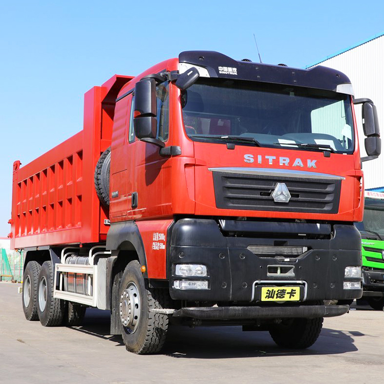 Camión volquete Sitrak 6x4 usado de CNHTC