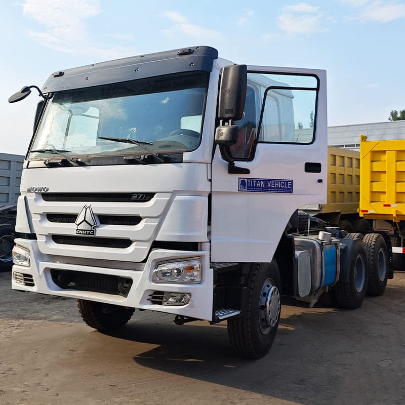 Cabezal tractor Howo ZZ4257 de segunda mano