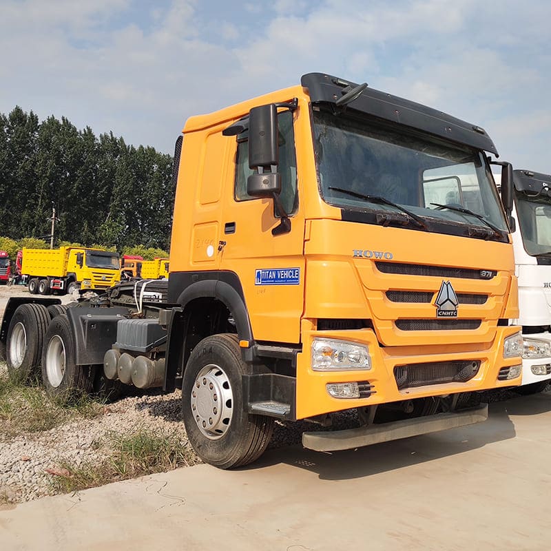 Camión tractor Sinotruk Howo de segunda mano Precio EURO 4