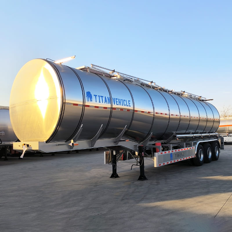 Remolques cisterna de aluminio de 45000 litros