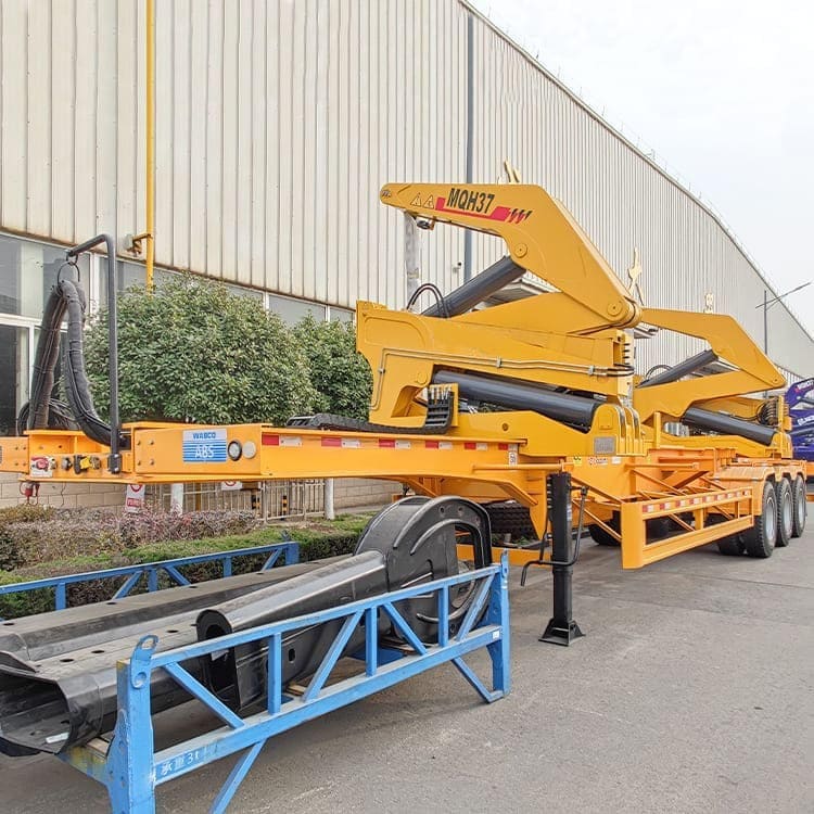 Cargador lateral para contenedores de 40 pies