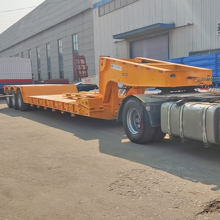 Remolque Lowboy de 3 ejes