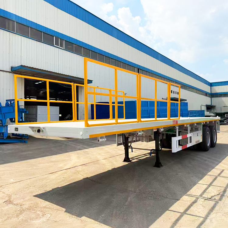 Remolque De Plataforma Para Transporte De Madera