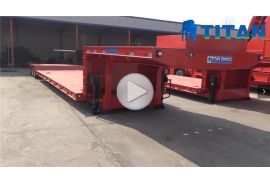 Remolque de cama baja superbaja