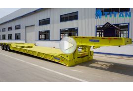 Varios tipos de remolque lowboy RGN